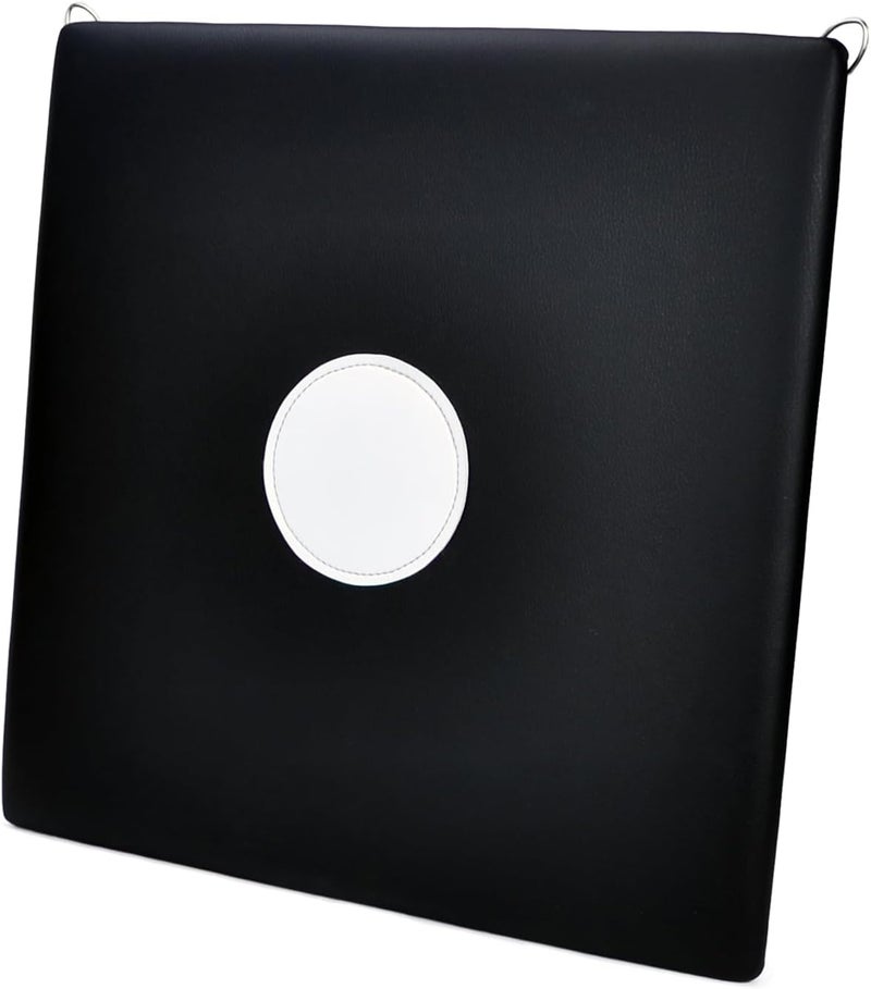 FEFOSAEP Leather Square Fencing Target - Fencing Practice Target for Foil Saber Epee and Hema - Self-Training Auxiliary Fencing Equipment for Fencer - Image 1